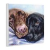 Stupell Industries Labradors Dog Pet Animal Watercolor Painting Wall Plaque Art - 3 of 4