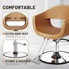 Karl Home Eye-catching Rhombus Stitch Pattern Extra Wide Seat Hair Stylist Salon Chair - 4 of 4