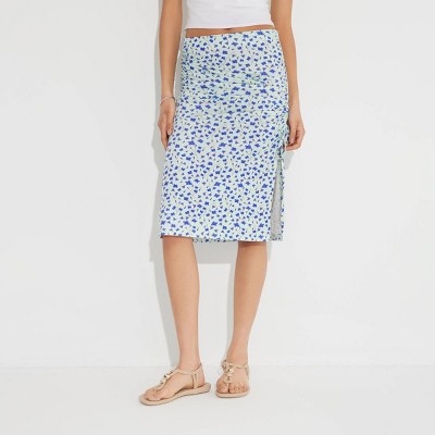 Women's Midi Slip Skirt - Wild Fable™