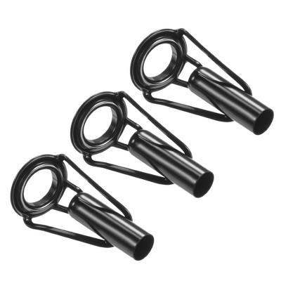 Unique Bargains Tube Dia Fishing Rod Tips Repair Kit Stainless Steel Ring Guide