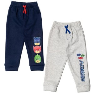 PJ Masks Gekko Owlette Catboy Fleece 2 Pack Jogger Pants Toddler - 1 of 4