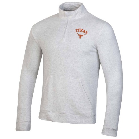 Unisex Fanatics Signature Gray Texas Longhorns Super Soft Fleece Short Sleeve Pullover Hoodie Size: Extra Large