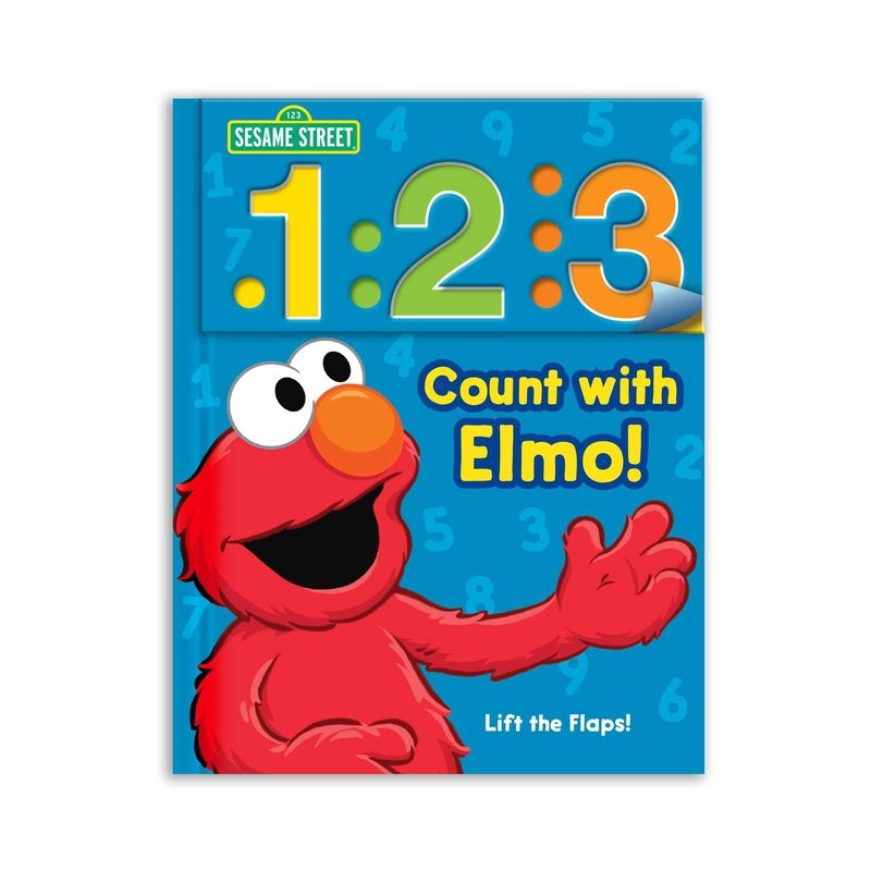 Sesame Street: 1 2 3 Count with Elmo! - (Look, Lift & Learn Books) 2nd Edition (Board Book), 1 of 2