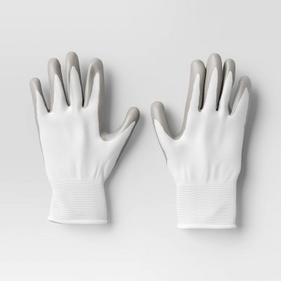 Grease Monkey L Latex Honeycomb Black/gray Dipped Gloves : Target