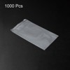 Unique Bargains PE Plastic Flat Open Poly Bags for Collectibles Craft Supplies 1000 Pcs - 3 of 3