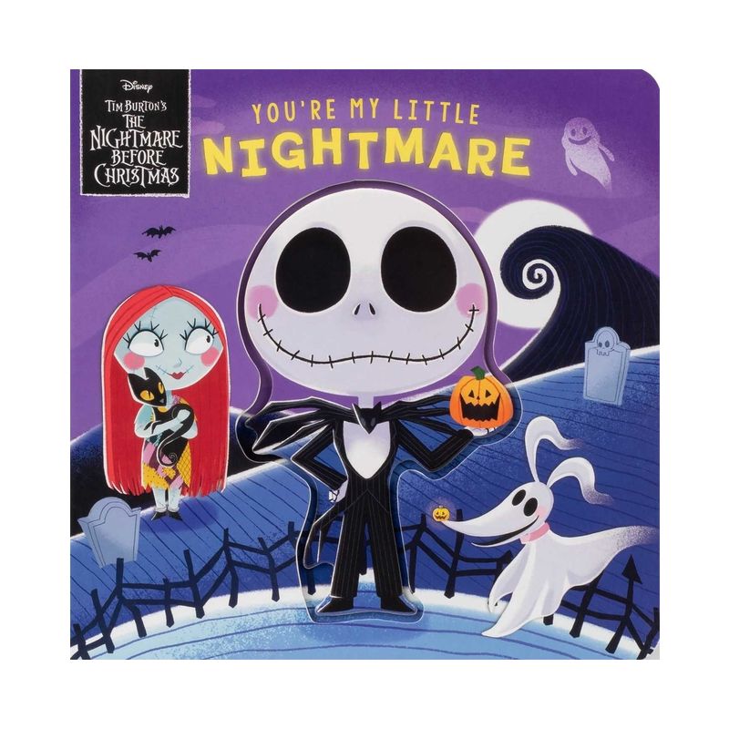 Disney Tim Burton&#39;s the Nightmare Before Christmas: You&#39;re My Little Nightmare - by  Grace Baranowski (Board Book), 1 of 2