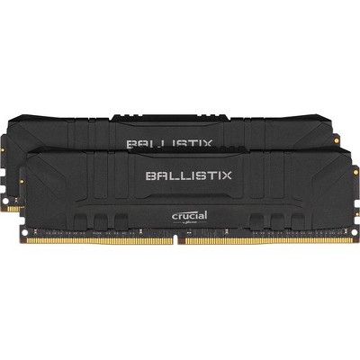 Crucial Ballistix 16GB DDR4 SDRAM Memory Module - For Motherboard - 16 GB (2 x 8 GB) - DDR4-3000/PC4-24000 DDR4 SDRAM - CL15 - 1.35 V - Unbuffered