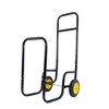 JANSNO Black Steel Wheelbarrow with Wheeled, for Indoor/Outdoor Wood Hauling - 4 of 4