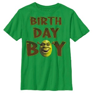 Boy's Shrek Birthday Boy Shrek T-Shirt - 1 of 4