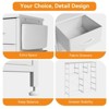 12 Drawer Dresser for Bedroom, Fabric Dressers & Chests of Drawers with Side Pockets - 4 of 4