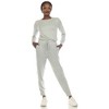 Women's 2 Piece Lounge Set - White Mark - image 4 of 4