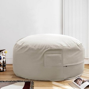MyDepot Bean Bag Sofa with Soft Removable Cover, Extra Large Comfortable Round Shape for Living Room Bedroom College Dormitory - 1 of 4