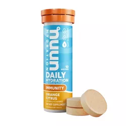 nuun Hydration Immunity Drink Vegan Tabs - Orange Citrus - 10ct