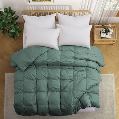 Puredown Luxurious 300TC 100% Organic Cotton Down Comforter