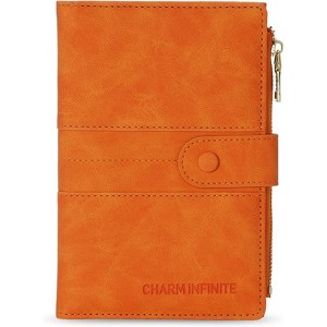 Clotth Travel Wallet - Slim RFID Blocking Passport Holder for Women & Men with Zipper Pocket & Card Slot,Fashionable & Easy-to-Use Organizer - 1 of 4