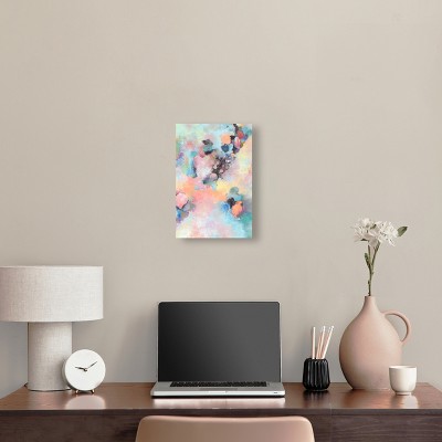 Boho Elegant Multicolor Abstract Canvas Wall Art, 10" x 15"