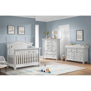 Oxford Baby London Lane 4-in-1 Convertible Crib - 1 of 4