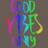 Adult Design By Humans Good Vibes Only Rainbow Pride By Samcole18 Racerback Tank Top - 2 of 2