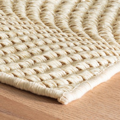 Wave Sand Flat Woven Sisal 2' x 3' Rug