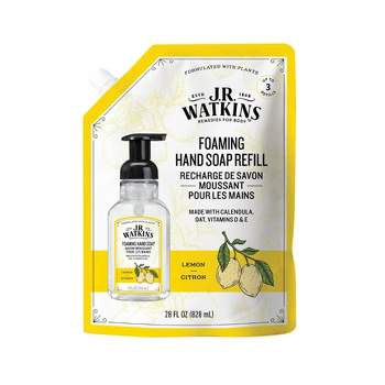 J.R. Watkins Lemon Foaming Hand Soap Refill - 28 fl oz