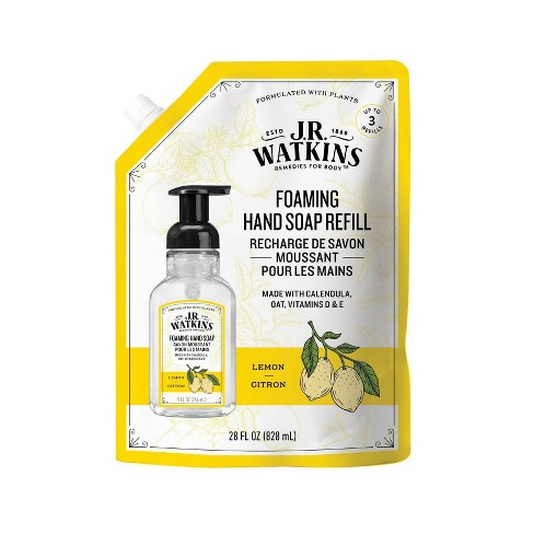 J.R. Watkins Lemon Foaming Hand Soap Refill - 28 fl oz - image 1 of 4