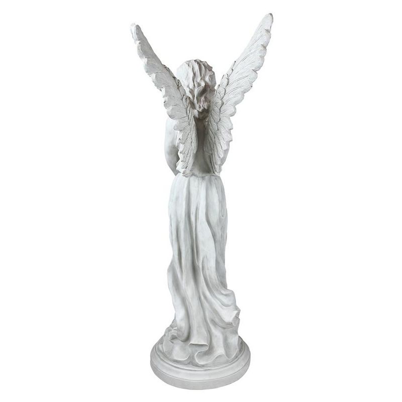 Design Toscano Heaven's Guardian Angel Garden Statue - Off-White, 5 of 6