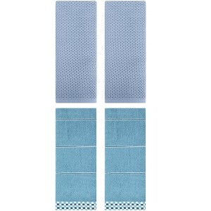 REGALWOVEN 4 Pcs Bathroom Hotel and Spa Hand Towels - 1 of 4