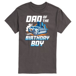 Men's - Hot Wheels - Dad Of Birthday Boy Short Sleeve Graphic T-Shirt - 1 of 4