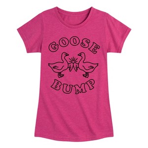 Girls' - Instant Message - Goose Bump Fitted Short Sleeve Graphic T-Shirt - 1 of 4
