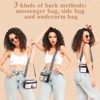 Generic Clear Crossbody Bag Stadium Approved, Clear Purse , Transparent Messenger Shoulder Handbag - 3 of 4