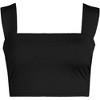 Lands' End Women's Square Neck Midkini Swimsuit Top - 3 of 3