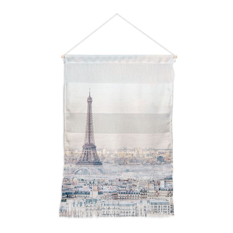 Eye Poetry Photography Paris Skyline Eiffel Tower View Fiber Wall Hanging - Society6, 1 of 4