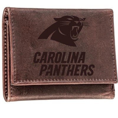 Evergreen Carolina Panthers Tri-fold Wallet, Brown : Target