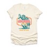 Simply Sage Market Wild Spirit Distressed Short Sleeve Tee - S - Cream - 2 of 4