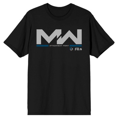 Call of Duty: Modern Warfare Logo Graphic Men's Black Graphic Tee