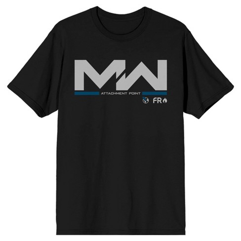 Call of Duty: Modern Warfare Logo Graphic Men's Black Graphic Tee - image 1 of 1