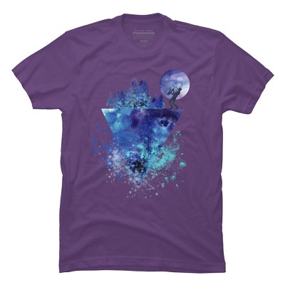 Men's Design By Humans Play Music On The Edge By Maryedenoa T-Shirt
