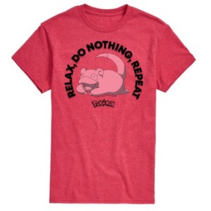 Men's - Pokémon - Relax, Do Nothing Short Sleeve Graphic T-Shirt - 1 of 4