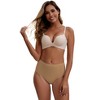 INSPIRE CHIC Women's Cotton High Waist Briefs Tummy Control Breathable Underwear, Available in Plus Size - 4 of 4