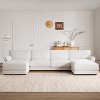 Whisen 142" Modular Sectional Sofa, U-Shape with Extra-Wide Seat Cushion, USB and Type-C Charger - 2 of 4