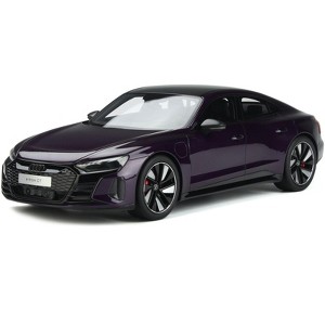 Audi RS E-Tron Purple Metallic with Carbon Top 1/18 Model Car by GT Spirit - 1 of 4