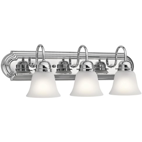 Kichler 5337s 3 Light 24 Wide Bathroom Vanity Light Chrome Target