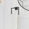 Bath Towel Ring Bathroom Hand Towel Holder Stainless Steel Square Towel Hangers Wall Mounted - 3 of 4