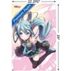 Trends International Hatsune Miku - Pink Circles Unframed Wall Poster Prints - 3 of 4