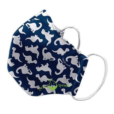 Green Sprouts Dinosaur Reusable Child Face Mask - 1 Ct : Target