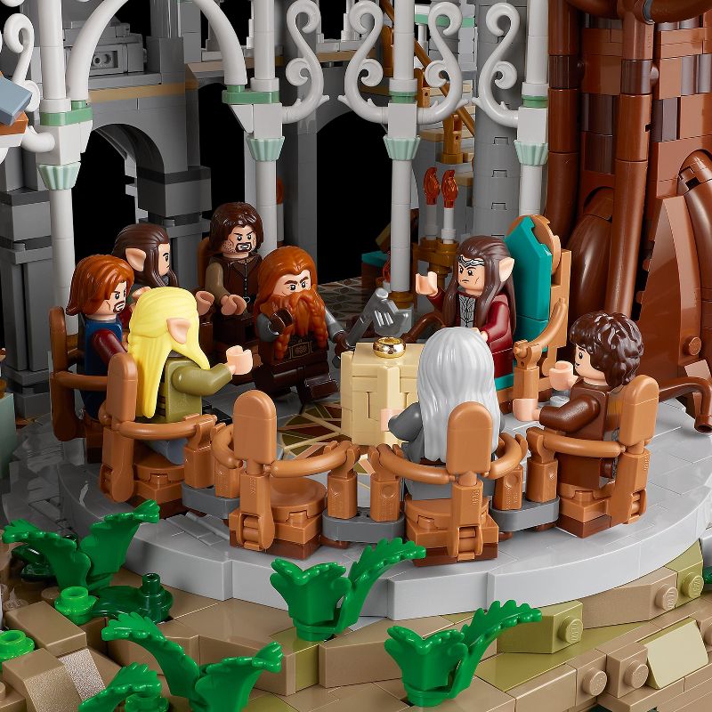 LEGO Icons THE LORD OF THE RINGS: RIVENDELL Building Kit 10316, 6 of 8