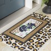 Evergreen Magnolia Bloom Sassafras Indoor Outdoor Switch Doormat 1'10"x10" Multicolored - 4 of 4