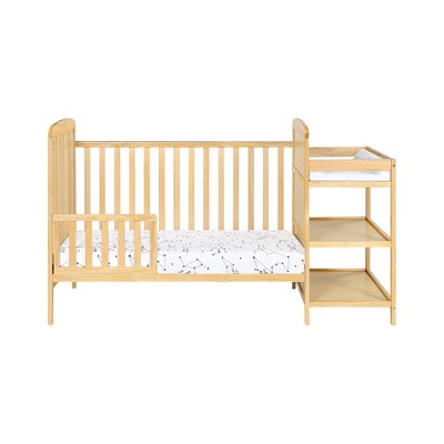 VYNXARIA Crib and Changer Combo Natural