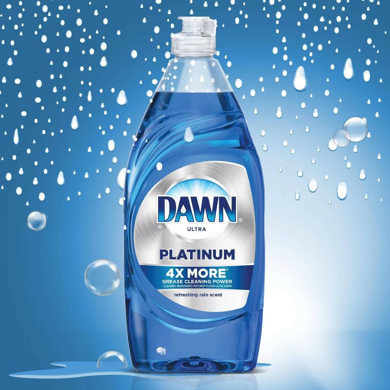 Dawn Refreshing Rain Scent Platinum Dishwashing Liquid Dish Soap, 6 of 12