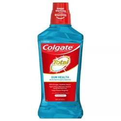 Colgate Gum Health Alcohol Free Mouthwash - Clean Mint - 33.8 fl oz